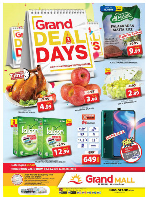 Grand Deal Days - Grand Mall Sharjah