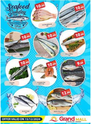 Seafood Sunday - Grand Mall Sharjah
