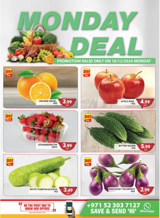 Monday Deal - Grand Hypermarket Jebel Ali