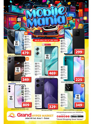 Mobile Monday - Grand Hypermarket Jebel Ali
