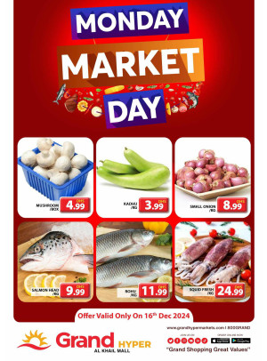 Monday Market Day - Grand Hyper Al Khail Mall