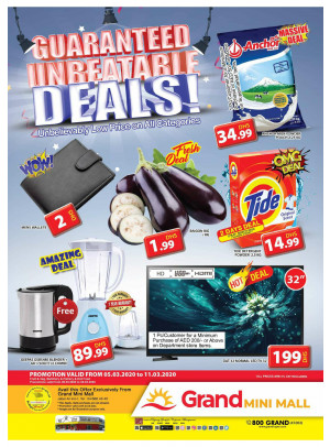 Guaranteed Unbeatable Deals - Grand Mini Mall