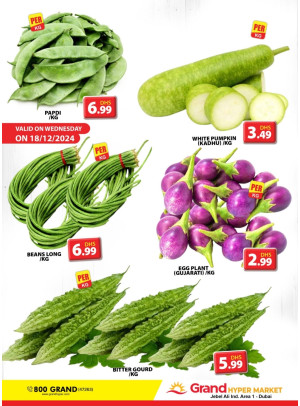 Veggie Wednesday - Grand Hypermarket Jebel Ali