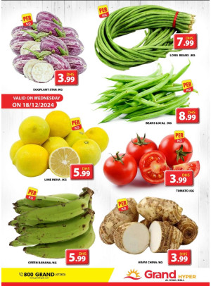Veggie Wednesday - Grand Hyper Al khail Mall