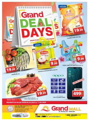 Grand Deal Days - Grand Mall Sharjah