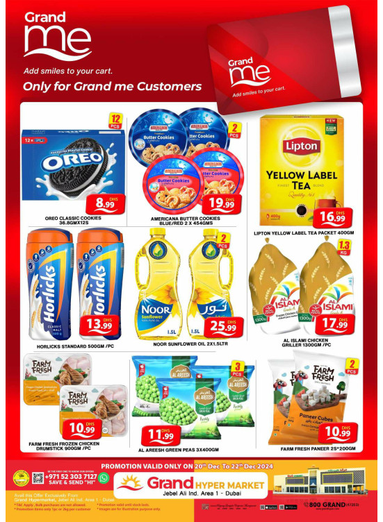Grand Me Deals - Grand Hypermarket Jebel Ali