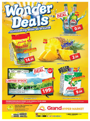 Wonder Deals - Grand Hypermarket Jebel Ali
