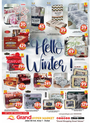 Hello Winter - Grand Hypermarket Jebel Ali