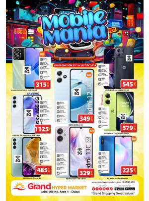 Mobile Mania - Grand Hypermarket Jebel Ali