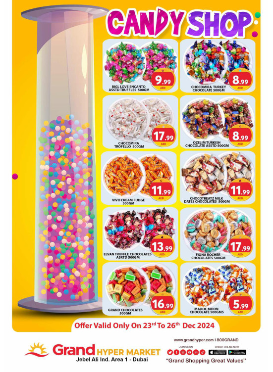 Candy Shop - Grand Hypermarket Jebel Ali