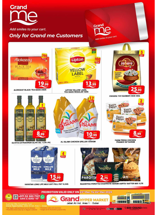 Grand Me Deals - Grand Hypermarket Jebel Ali