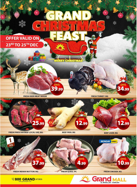 Grand Christmas Fest - Grand Mall Sharjah