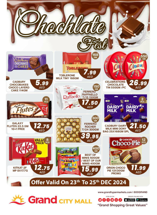 Chocolate Feast - Grand Hyper Muhaisnah
