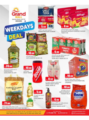 WeekDays Deal - Mekaines
