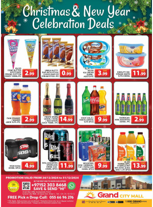 Christmas & New Year Deals - Grand City Mall