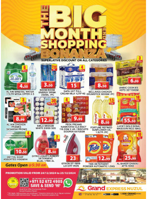 Big Month End Deals - Grand Express Nuzul