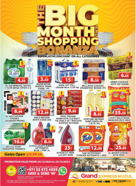 Big Month End Deals - Grand Express Nuzul