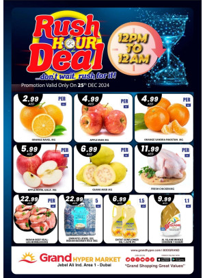 Rush Hour Deal - Grand Hypermarket Jebel Ali