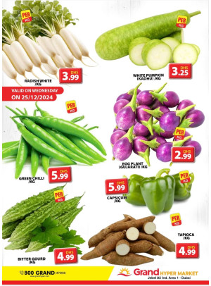 Veggie Wednesday - Grand Hypermarket Jebel Ali
