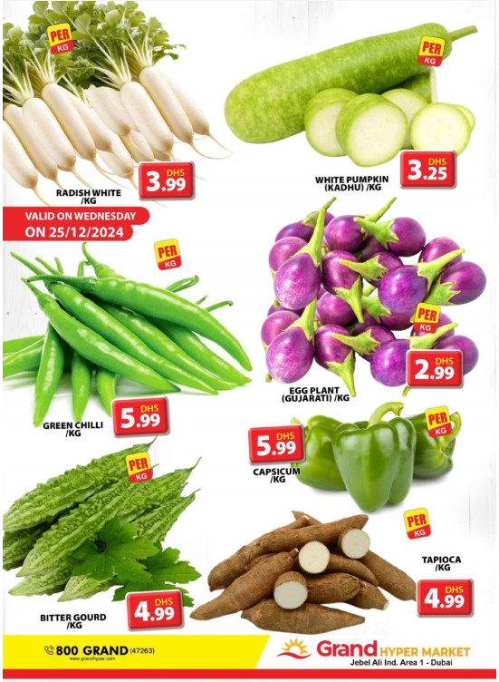 Veggie Wednesday - Grand Hypermarket Jebel Ali