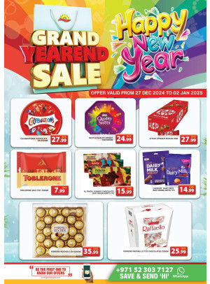Happy New Year - Grand Hypermarket Jebel Ali