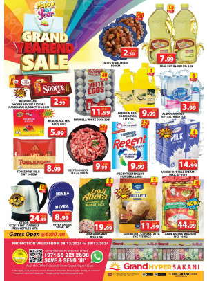 Weekend Deals - Grand Hyper Sakani