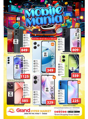 Mobile Mania - Grand Hypermarket Jebel Ali
