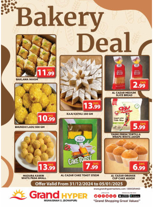 Bakery Deal - Grand Hyper Muhaisnah