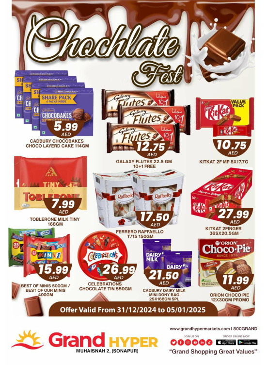 Chocolate Feast - Grand Hyper Muhaisnah