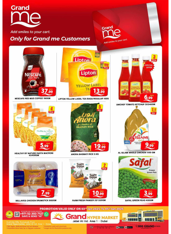 Grand Me Deals - Grand Hypermarket Jebel Ali