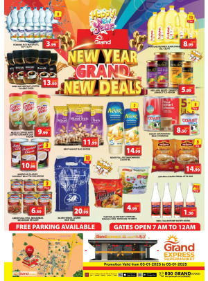 New Year & New Deals - Grand Express Supermarket DWC