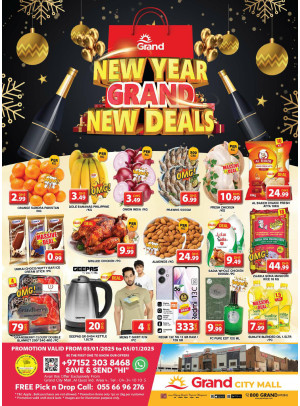 New Year & New Deals - Grand City Mall