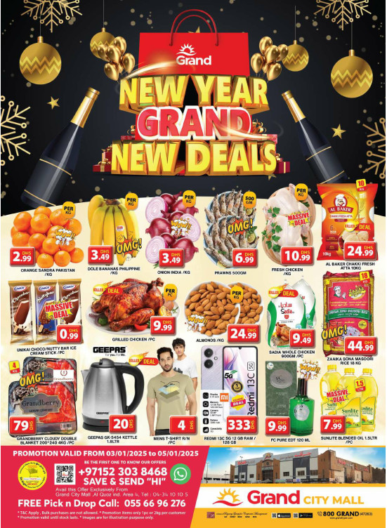 New Year & New Deals - Grand City Mall