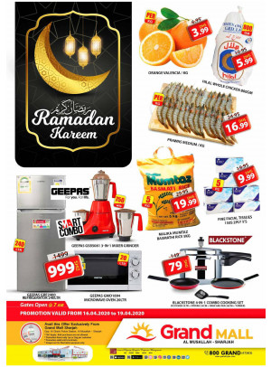 Ramadan Kareem Offers - Grand Mall Sharjah