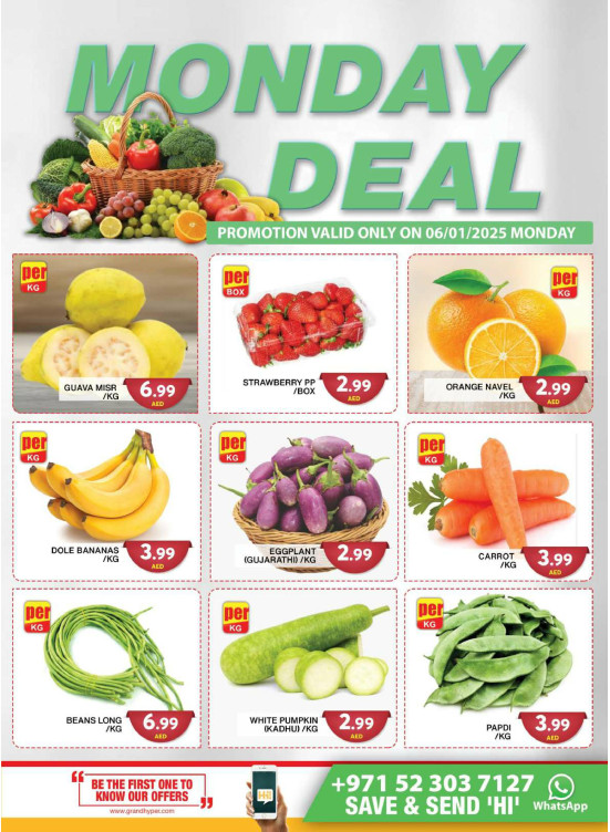 Monday Deal - Grand Hypermarket Jebel Ali
