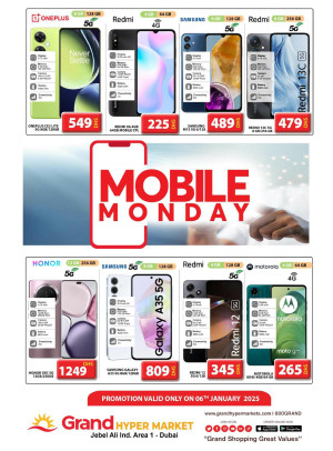Mobile Monday - Grand Hypermarket Jebel Ali