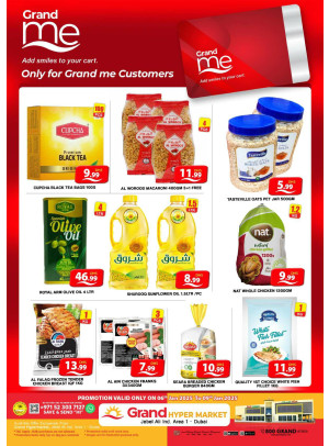 Grand Me Deals - Grand Hypermarket Jebel Ali