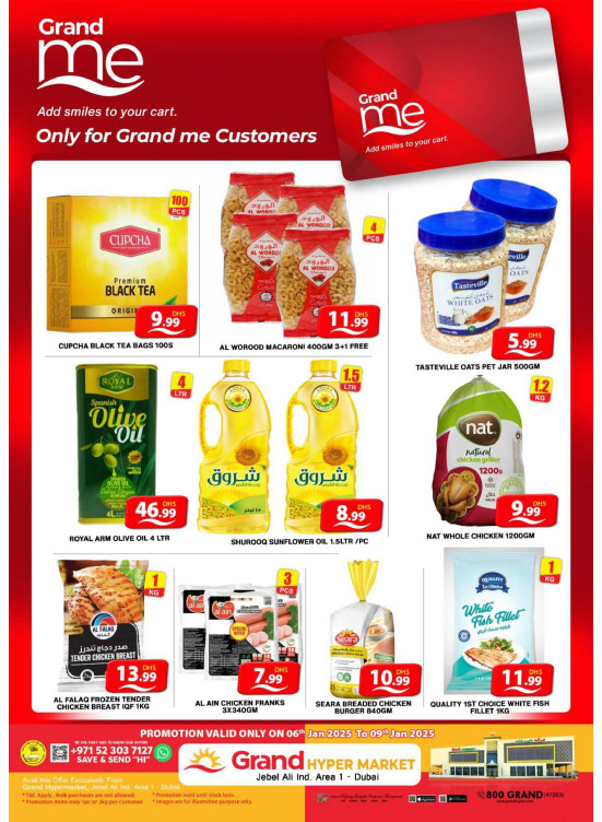 Grand Me Deals - Grand Hypermarket Jebel Ali