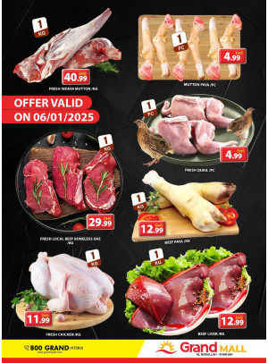 Meat Monday - Grand Mall Sharjah