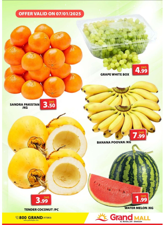 Fruitilicious Tuesday - Grand Mall Sharjah