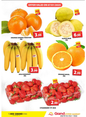 Fruitilicious Tuesday - Grand Hypermarket Jebel Ali