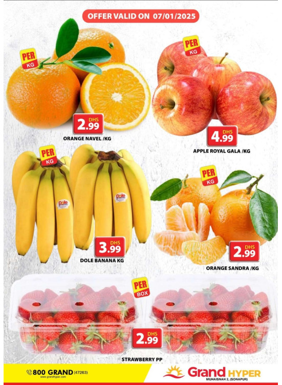Fruitilicious Tuesday - Grand Hyper Muhaisnah