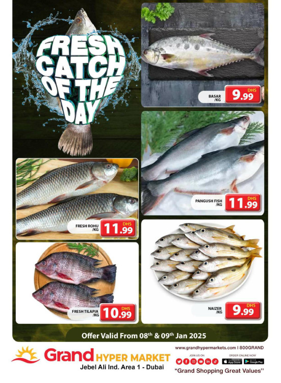Catch of The Day - Grand Hypermarket Jebel Ali