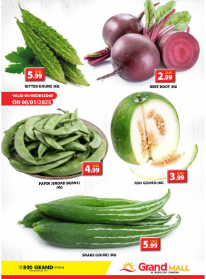 Veggie Wednesday - Grand Mall Sharjah