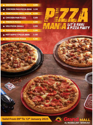 Pizza Mania - Grand Mall Sharjah