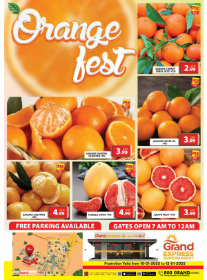 Orange Fest - Grand Express Supermarket DWC