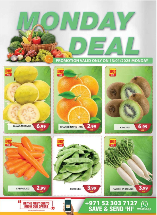 Monday Deal - Grand Hypermarket Jebel Ali