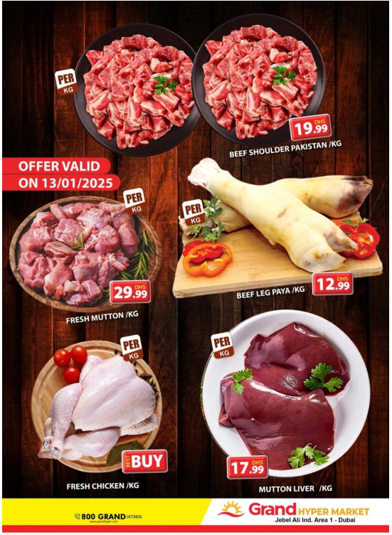 Meat Monday - Grand Hypermarket Jebel Ali