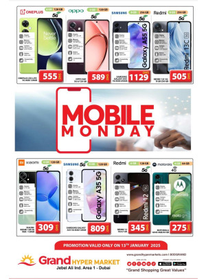 Mobile Monday - Grand Hypermarket Jebel Ali