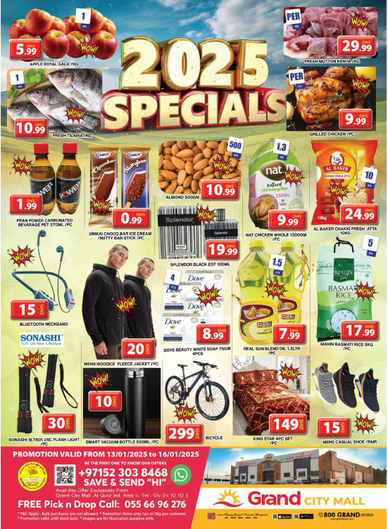Midweek Deals - Grand City Mall